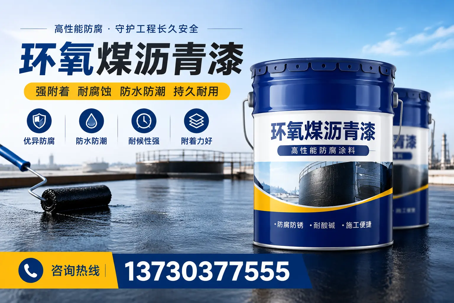 如何判断环氧煤沥青漆的质量？马鞍山消费者指南